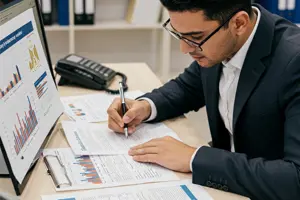        كتبة الإحصاء والمالية والتأمين       